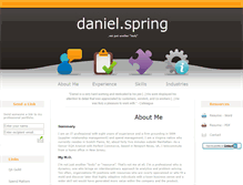 Tablet Screenshot of about-daniel.com